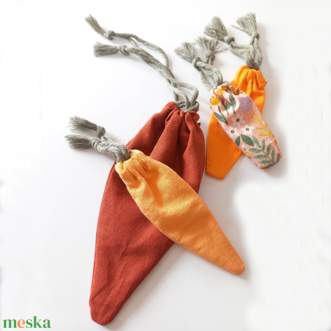 RÉPA CSOKOR -  húsvéti ajándék tartó textilzsákok - ajándék csomagolás - ünnepi díszek, dekorációk - húsvéti díszek és dekorációk - húsvéti ajándékátadó - Meska.hu