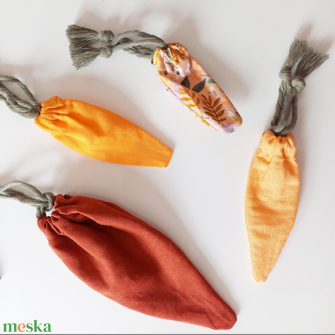 RÉPA CSOKOR -  húsvéti ajándék tartó textilzsákok - ajándék csomagolás - ünnepi díszek, dekorációk - húsvéti díszek és dekorációk - húsvéti ajándékátadó - Meska.hu