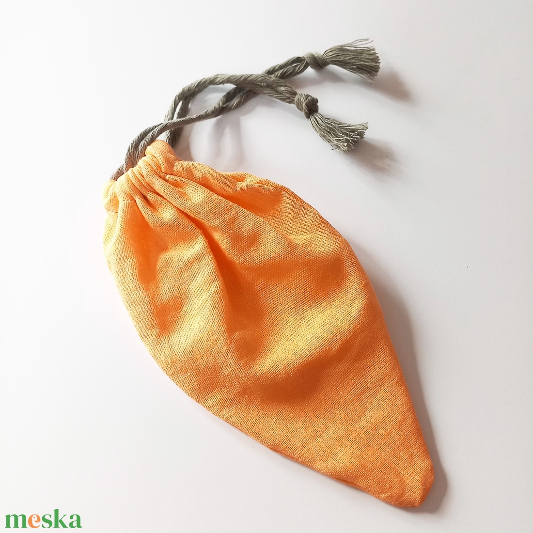 RÉPA -  húsvéti ajándék tartó textilzsák - ajándék csomagolás - ünnepi díszek, dekorációk - húsvéti díszek és dekorációk - húsvéti ajándékátadó - Meska.hu