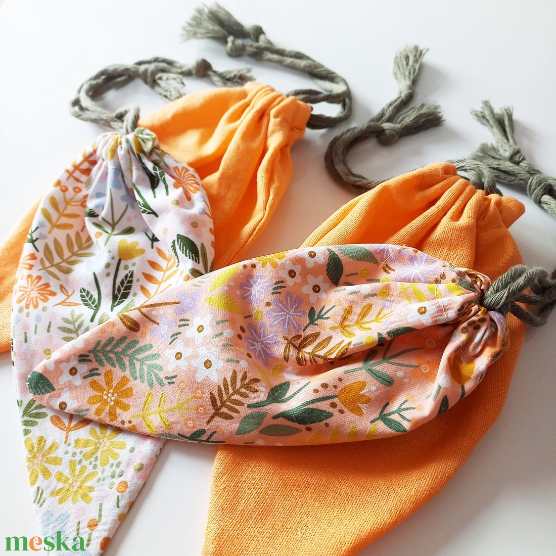 RÉPA -  húsvéti ajándék tartó textilzsák - ajándék csomagolás - ünnepi díszek, dekorációk - húsvéti díszek és dekorációk - húsvéti ajándékátadó - Meska.hu