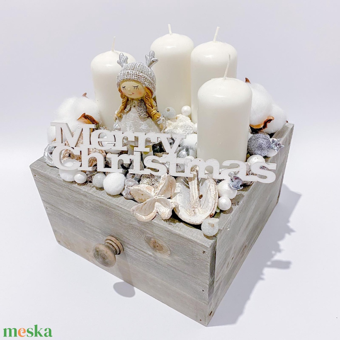 Adventi box - karácsony - adventi díszek - adventi koszorú - Meska.hu Adventi box - karácsony - adventi díszek - adventi koszorú - Meska.hu