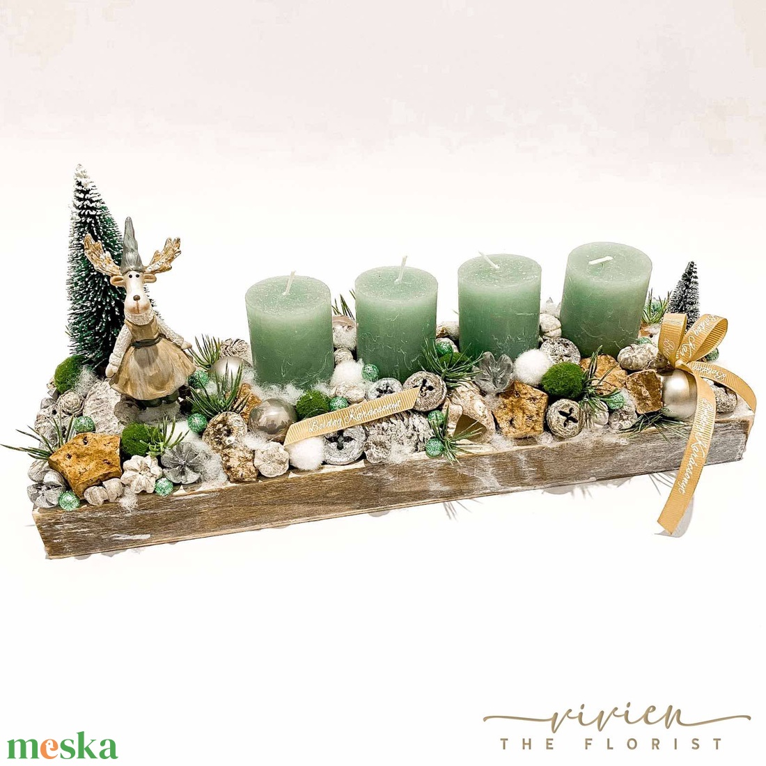 Adventi tál - karácsony - adventi díszek - adventi koszorú - Meska.hu Adventi tál - karácsony - adventi díszek - adventi koszorú - Meska.hu