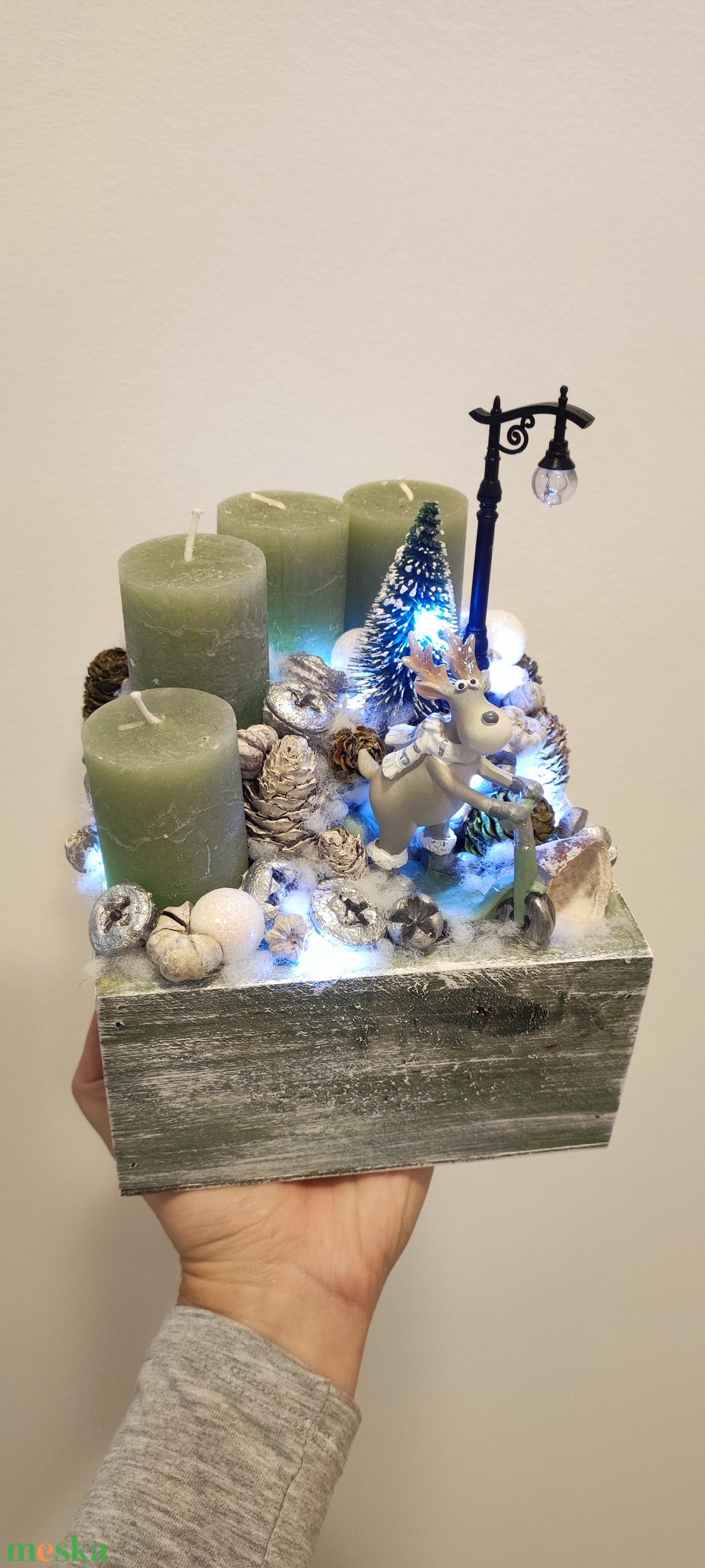 Adventi box - karácsony - adventi díszek - adventi koszorú - Meska.hu Adventi box - karácsony - adventi díszek - adventi koszorú - Meska.hu