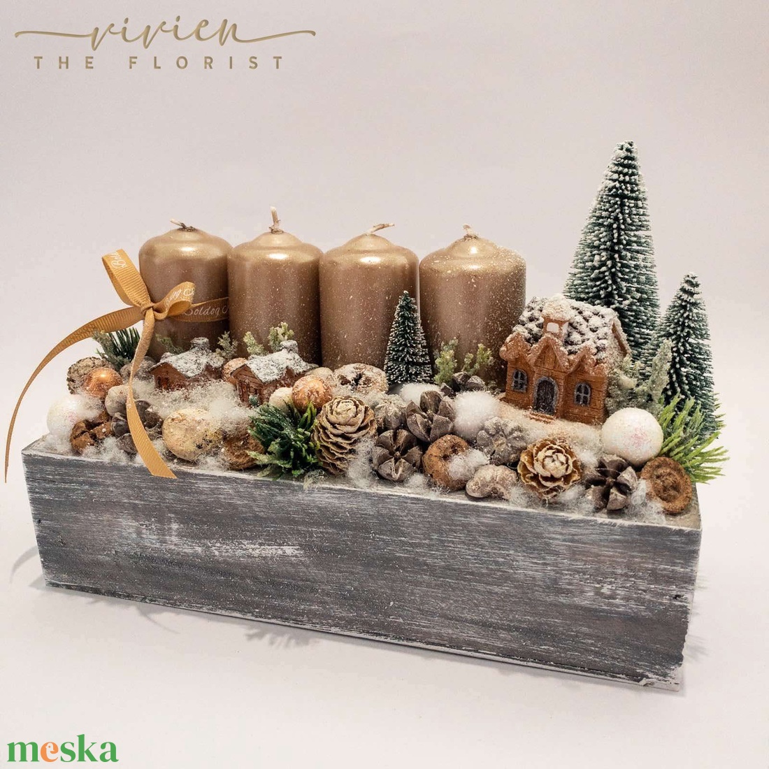 Adventi box - karácsony - adventi díszek - adventi koszorú - Meska.hu Adventi box - karácsony - adventi díszek - adventi koszorú - Meska.hu