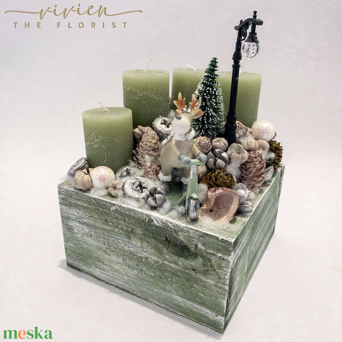 Adventi box - karácsony - adventi díszek - adventi koszorú - Meska.hu Adventi box - karácsony - adventi díszek - adventi koszorú - Meska.hu