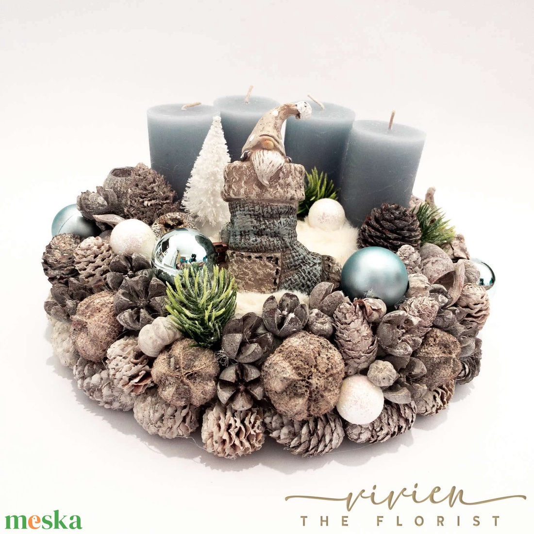 Adventi koszorú - karácsony - adventi díszek - adventi koszorú - Meska.hu Adventi koszorú - karácsony - adventi díszek - adventi koszorú - Meska.hu