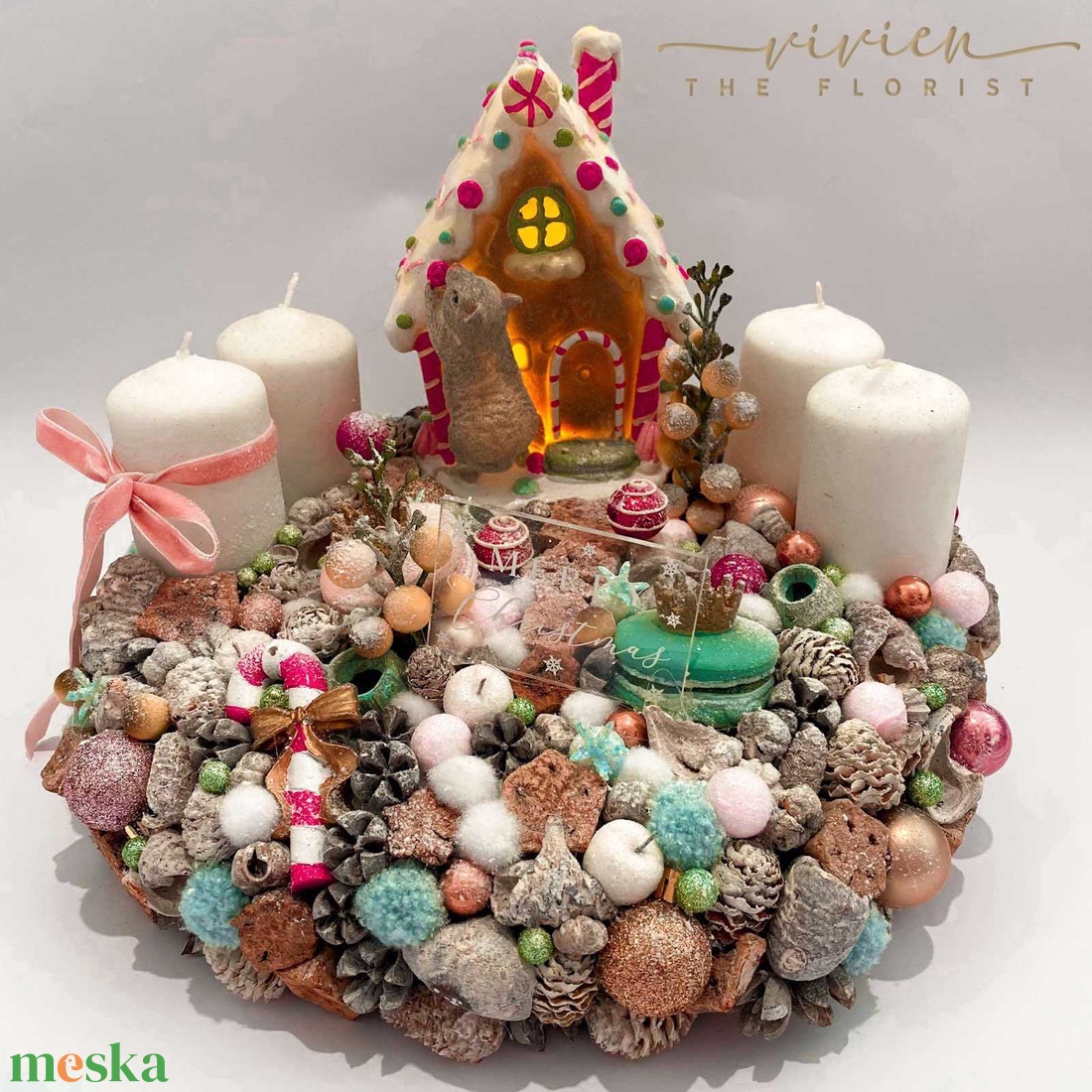 Adventi koszorú - karácsony - adventi díszek - adventi koszorú - Meska.hu Adventi koszorú - karácsony - adventi díszek - adventi koszorú - Meska.hu