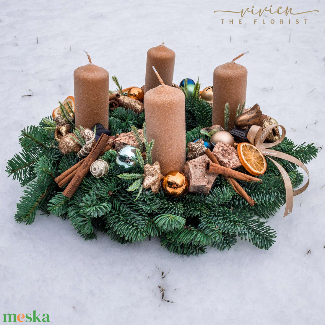 Élő alapos adventi koszorú - karácsony - adventi díszek - adventi koszorú - Meska.hu Élő alapos adventi koszorú - karácsony - adventi díszek - adventi koszorú - Meska.hu