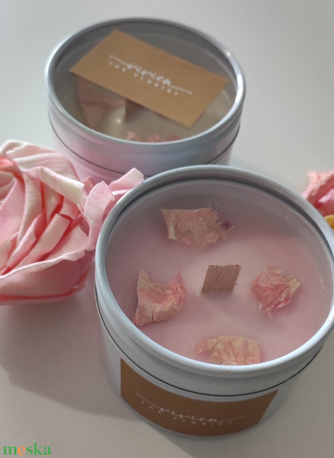 Szójagyertya/2db/ - otthon & életmód - gyertya, illat, aroma - gyertya - Meska.hu
