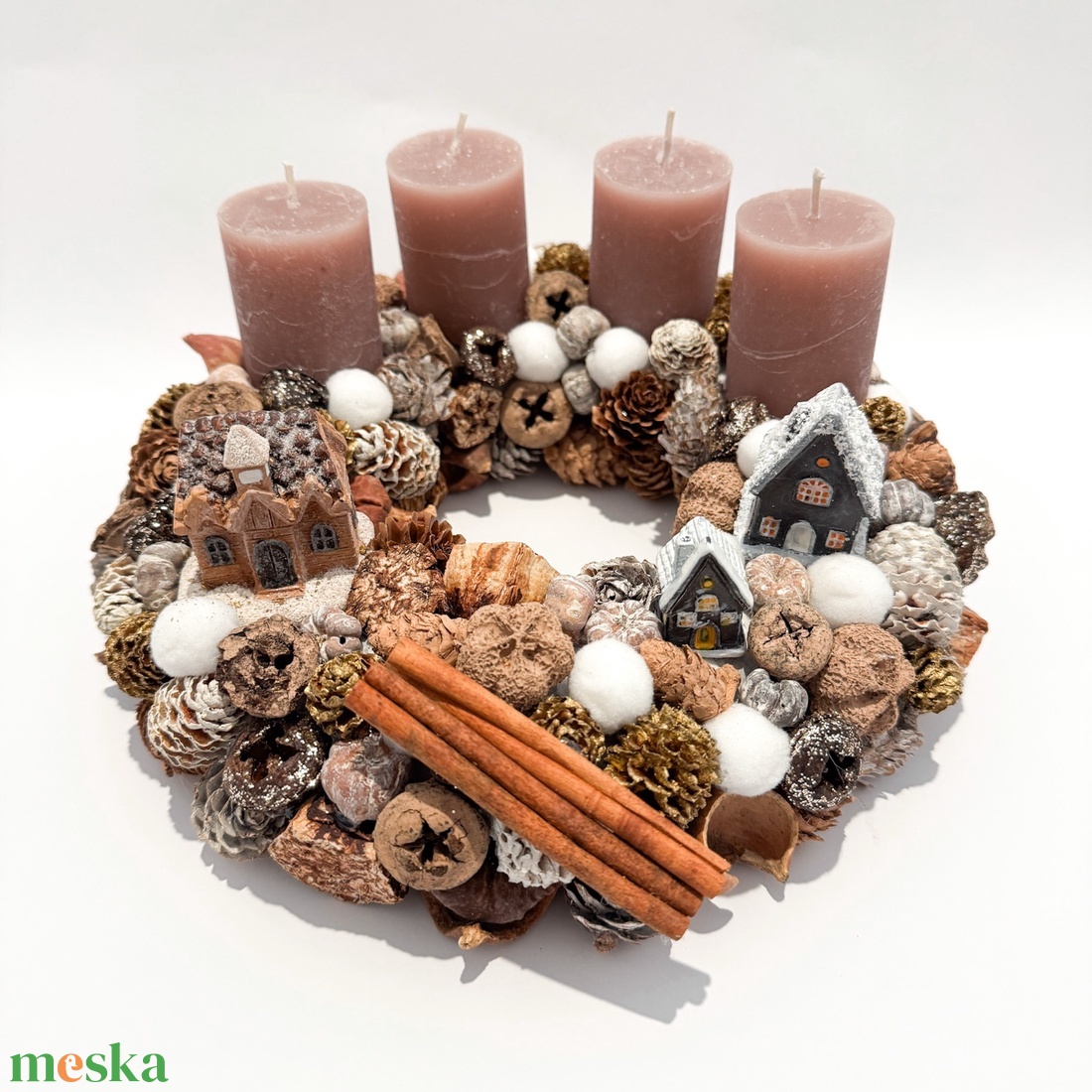 Adventi koszorú - karácsony - adventi díszek - adventi koszorú - Meska.hu Adventi koszorú - karácsony - adventi díszek - adventi koszorú - Meska.hu