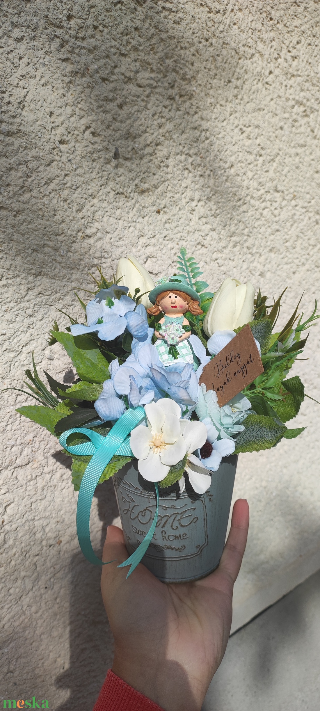 Anyák napi ajándék - otthon & életmód - virágdekoráció - virágdíszek - asztali virágdísz - Meska.hu