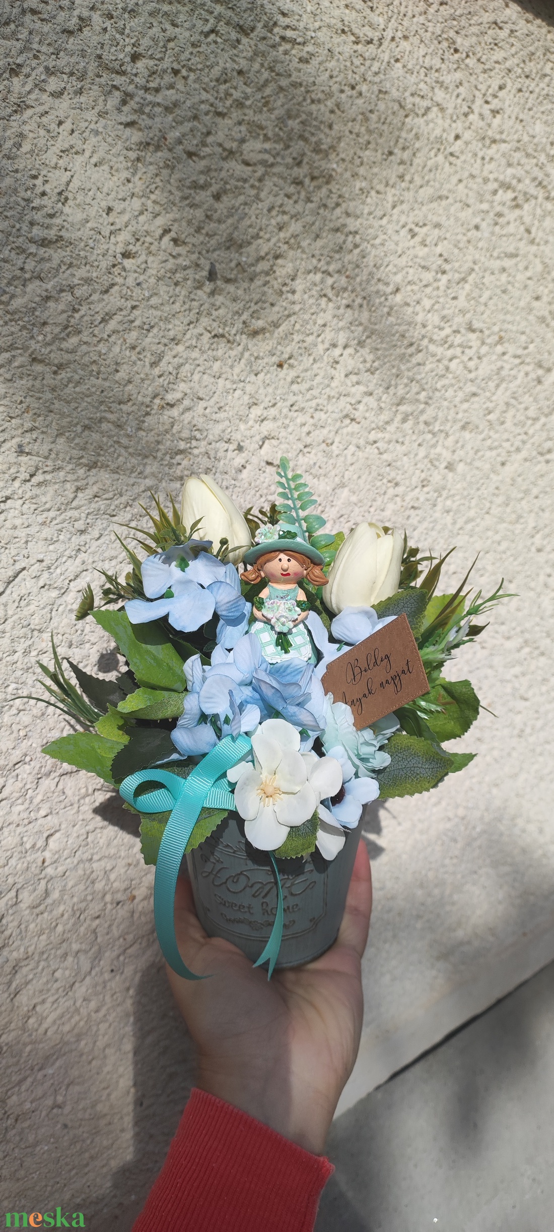 Anyák napi ajándék - otthon & életmód - virágdekoráció - virágdíszek - asztali virágdísz - Meska.hu