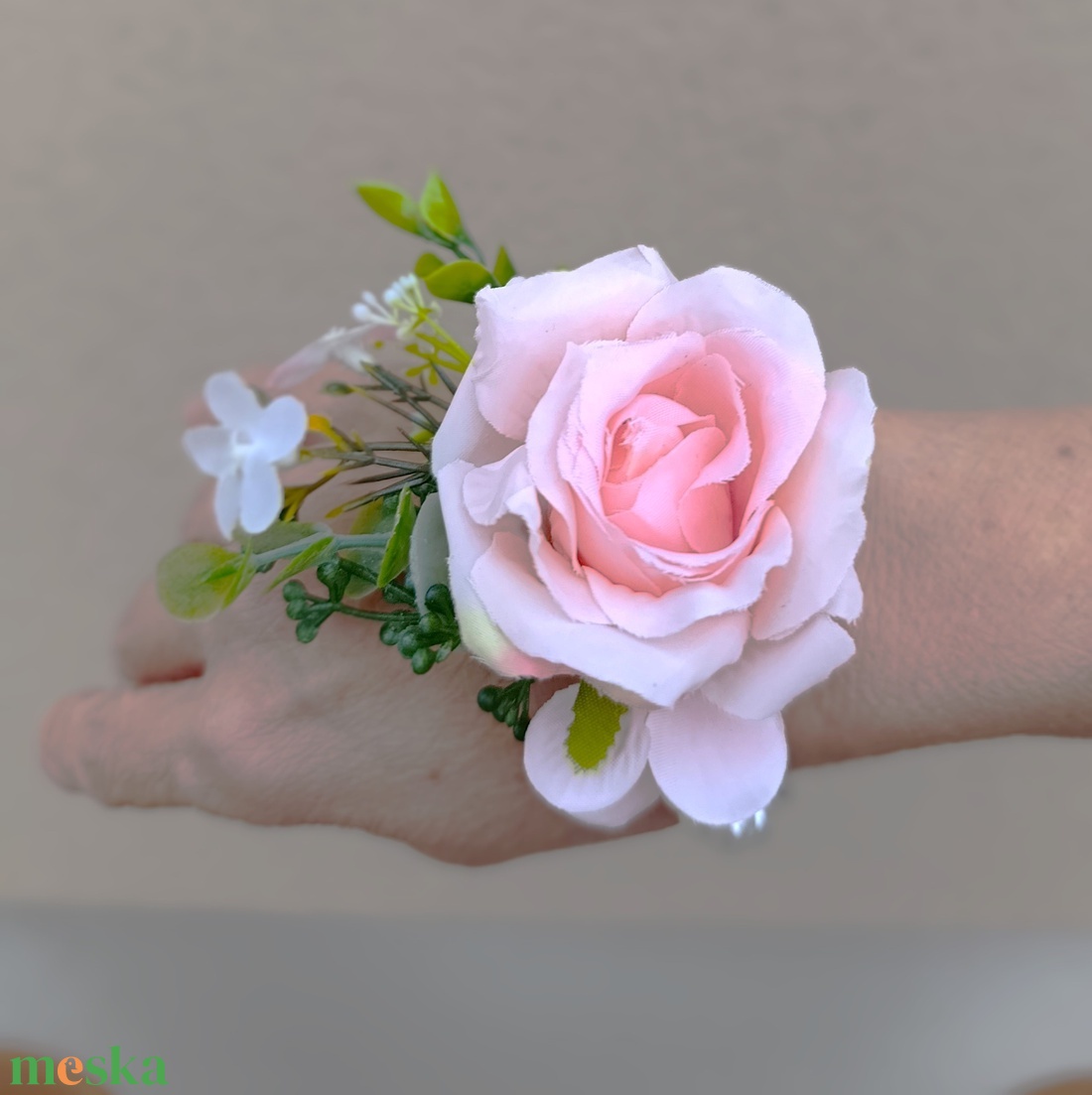 Lány tanu, koszorúslány csuklódísz   - esküvő - meghívó & kártya - koszorúslány felkérő - Meska.hu