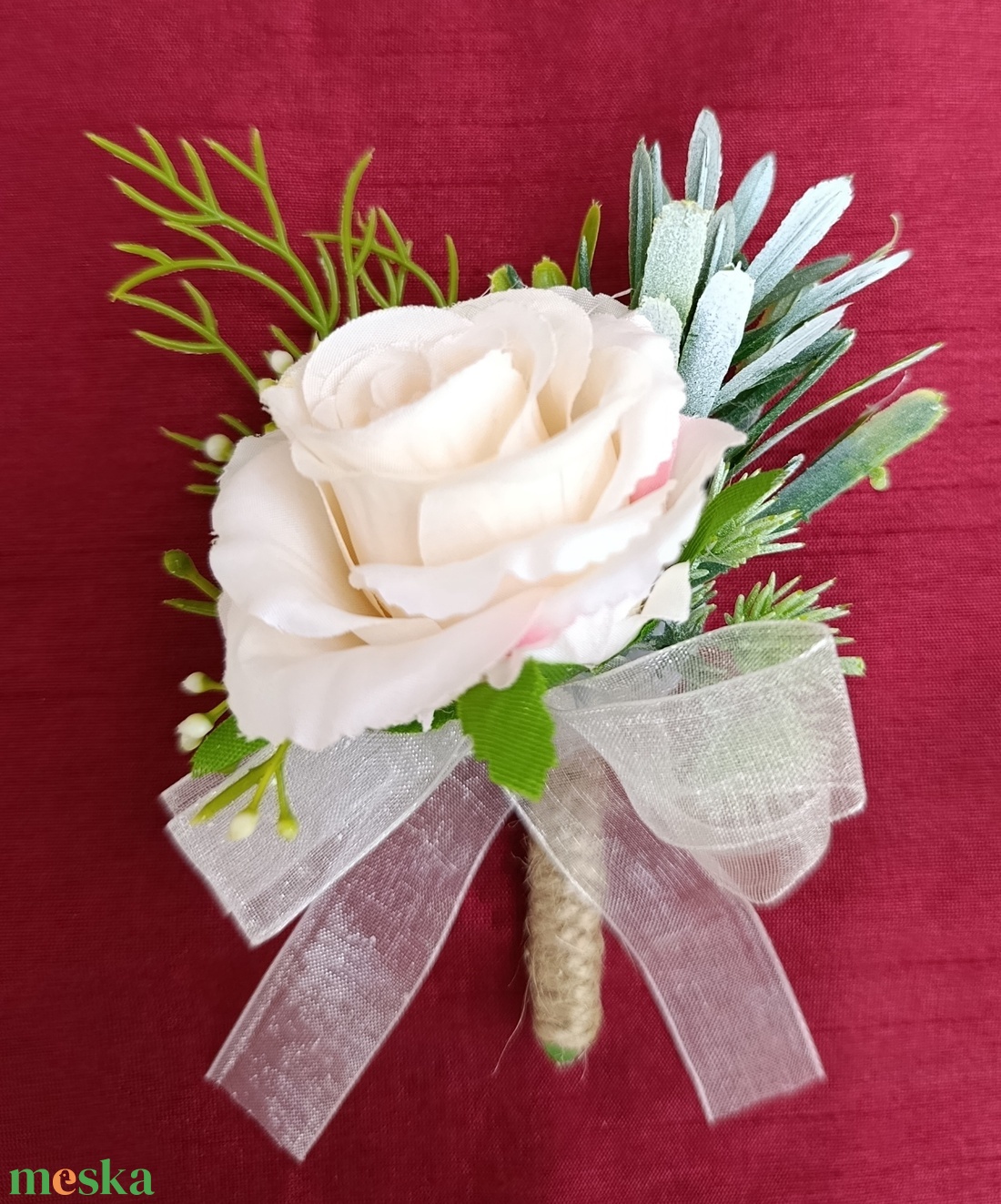 Vőlegény/ Tanú kitűző vintage stílusban - esküvő - kiegészítők - kitűző - Meska.hu