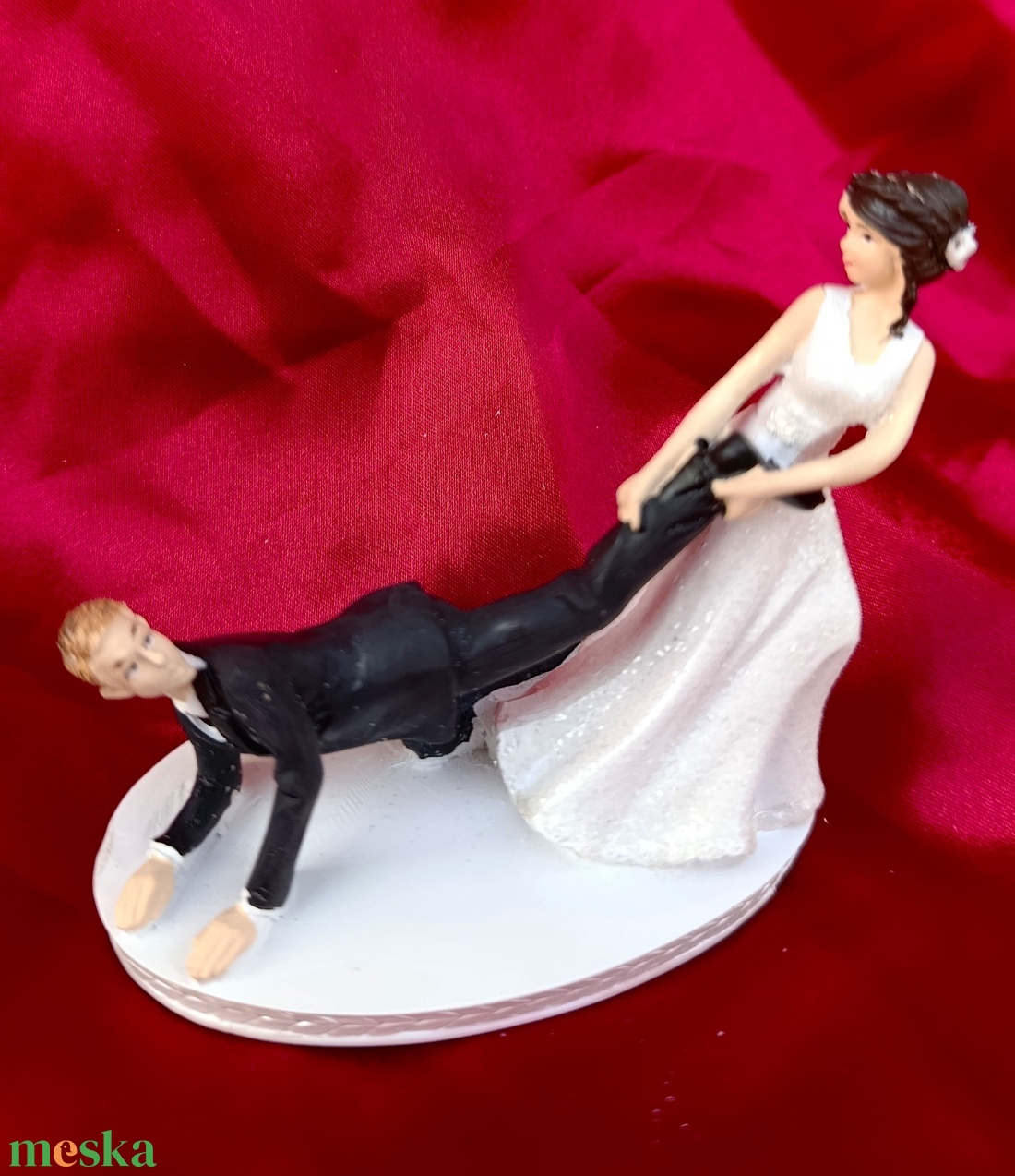 Aranyos esküvői dekoráció  - esküvő - dekoráció - asztaldísz - Meska.hu