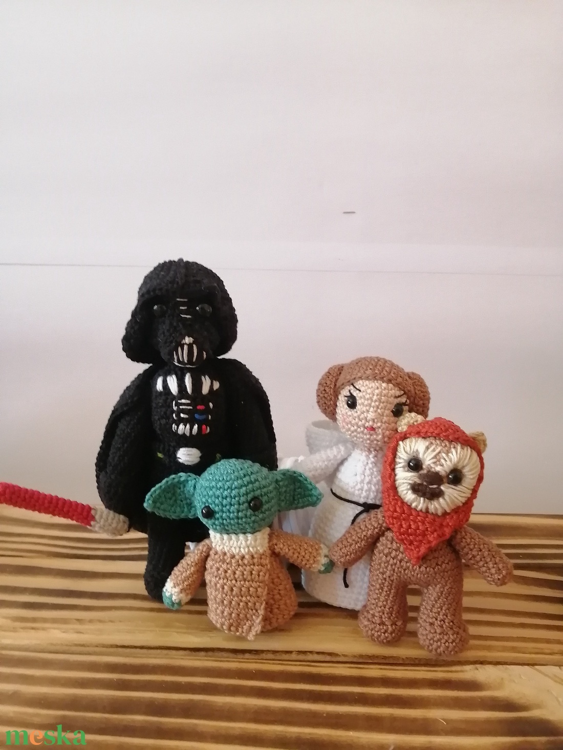 Horgolt baby Yoda kabala kulcstartó - játék & sport - baba & babaház - baba - Meska.hu