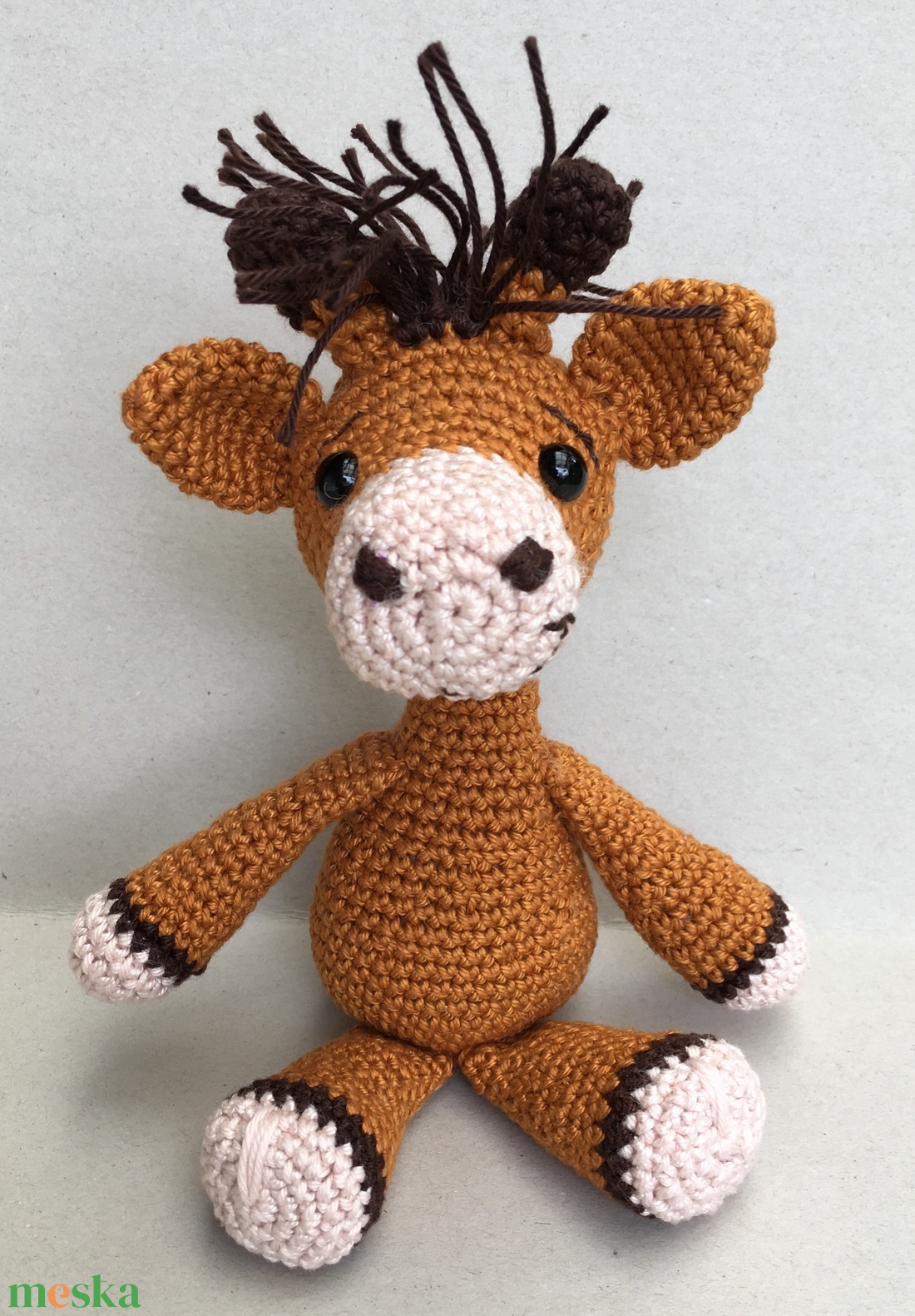 Zsigri, a zsiráf - játék & sport - plüssállat & játékfigura - zsiráf - Meska.hu