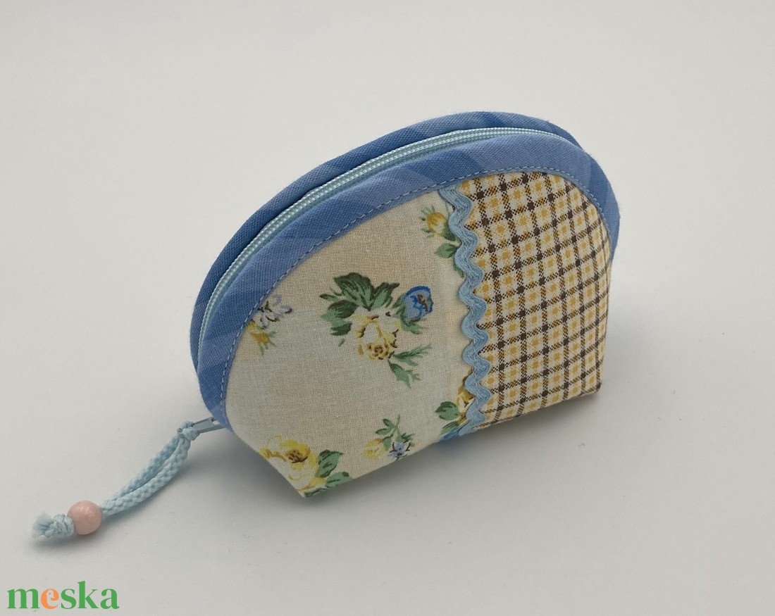 Varrókészlet - kék-sárga - otthon & életmód - lakástextil - varrókellék - Meska.hu