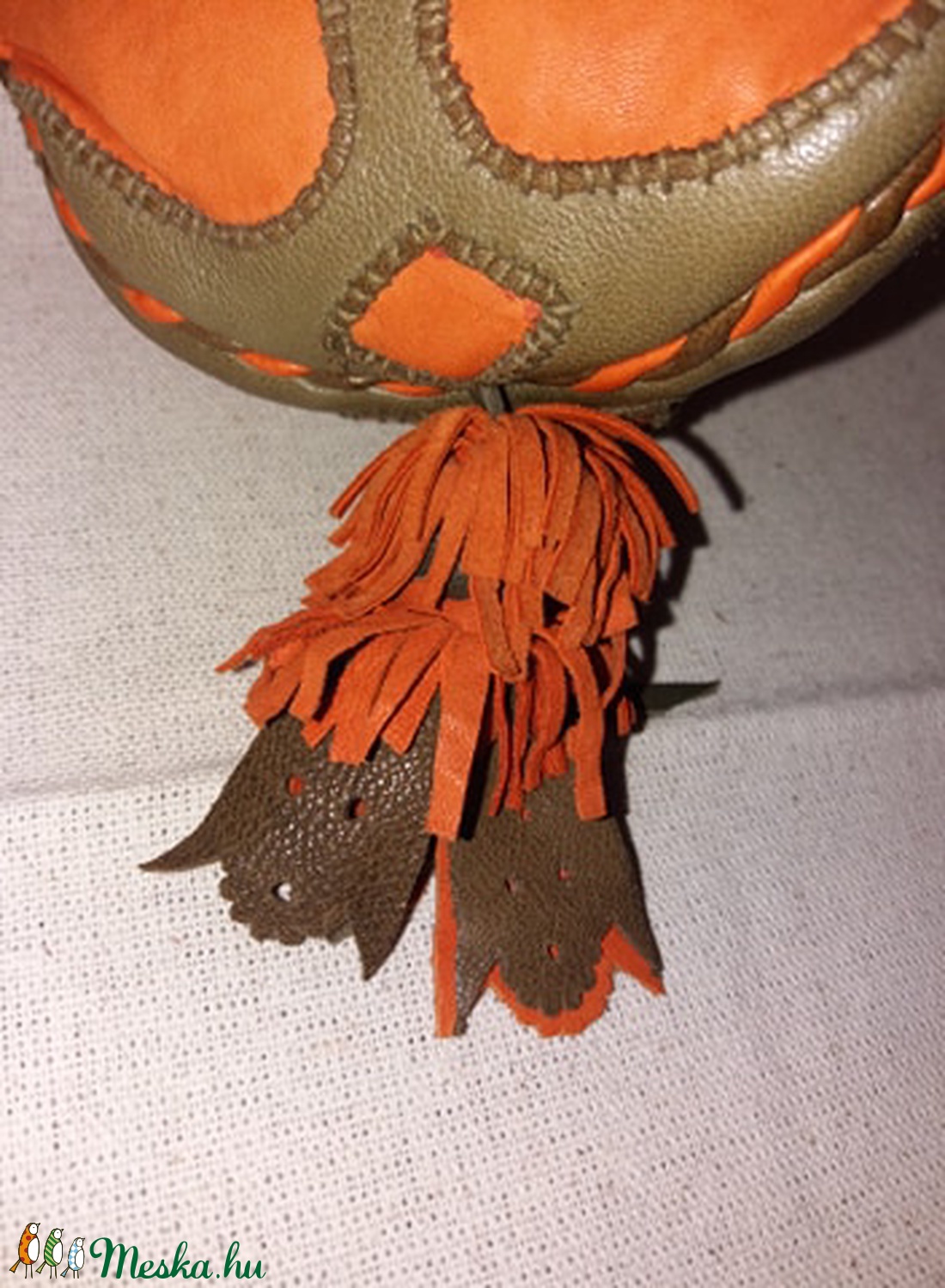 Tulipán mintás dohányzacskó  - táska & tok - pénztárca & más tok - dohánytasak & szütyő - Meska.hu