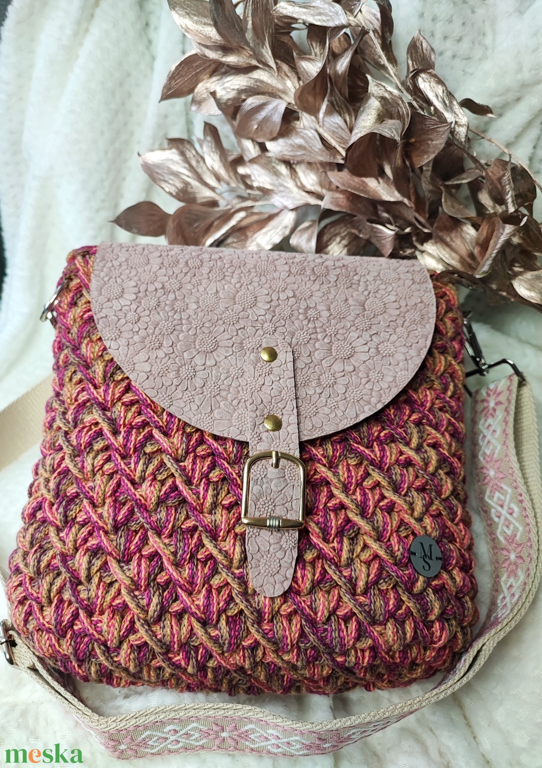 Crossbody táska  - táska & tok - kézitáska & válltáska - vállon átvethető táska - Meska.hu