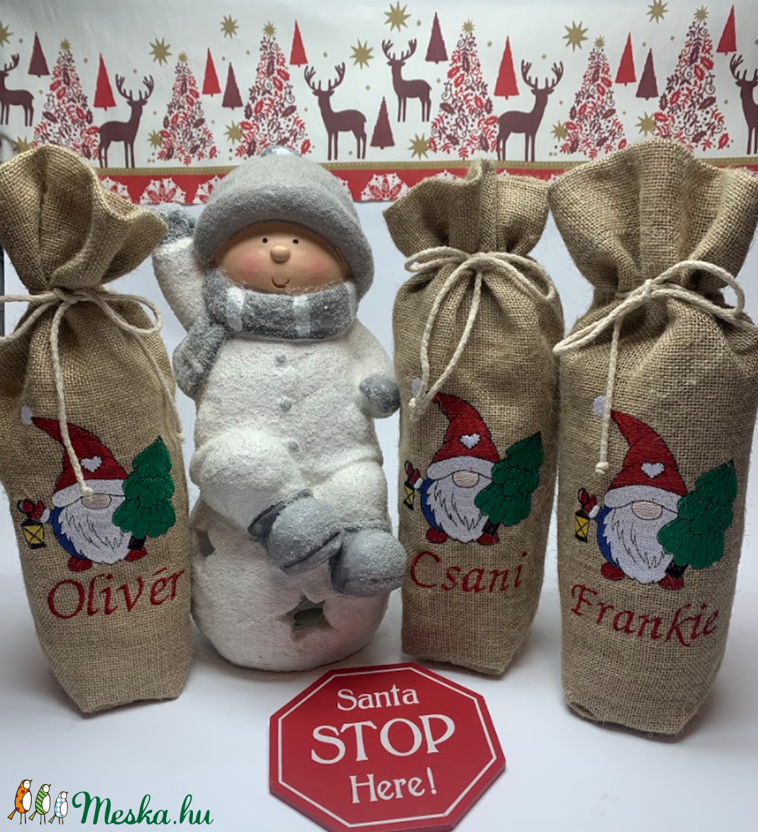 Mikulászsák - karácsony - mikulás - mikulás zsák - Meska.hu