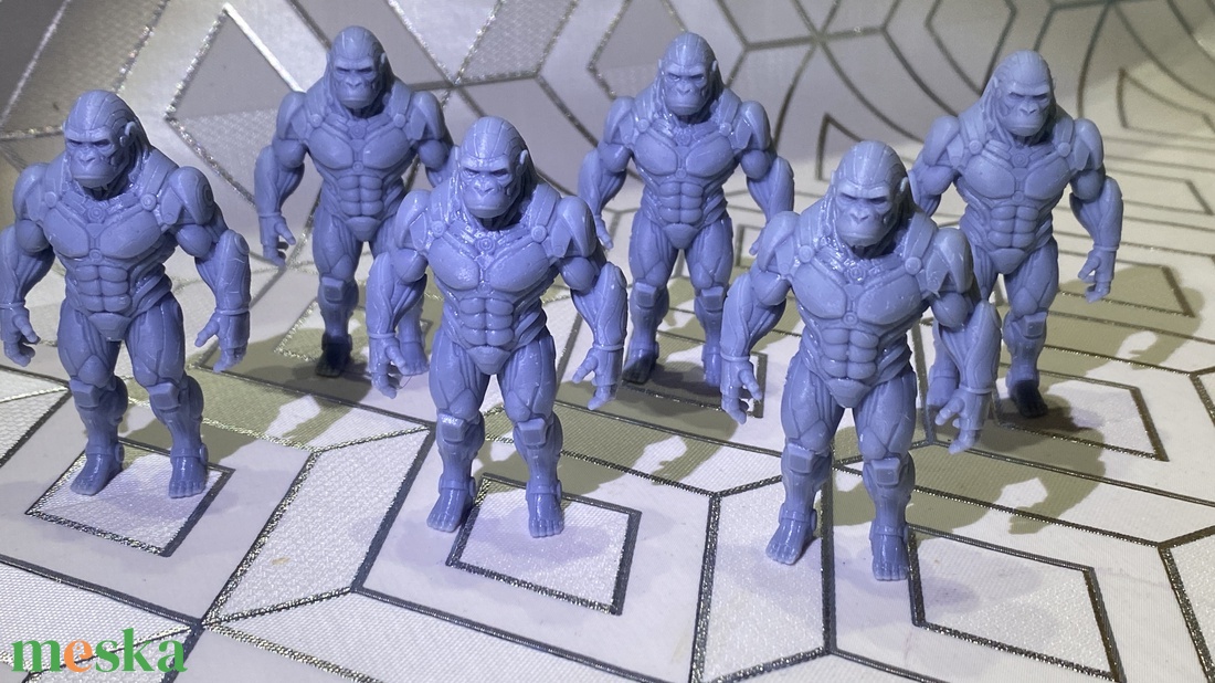 gorilla figura - otthon & életmód - dekoráció - dekoratív figurák és szobrok - Meska.hu