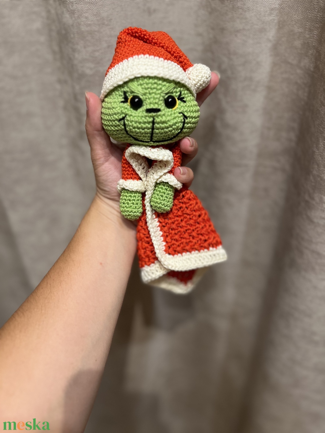 Grinch szundikendő - játék & sport - babalátogató ajándékcsomag - Meska.hu Grinch szundikendő - játék & sport - babalátogató ajándékcsomag - Meska.hu