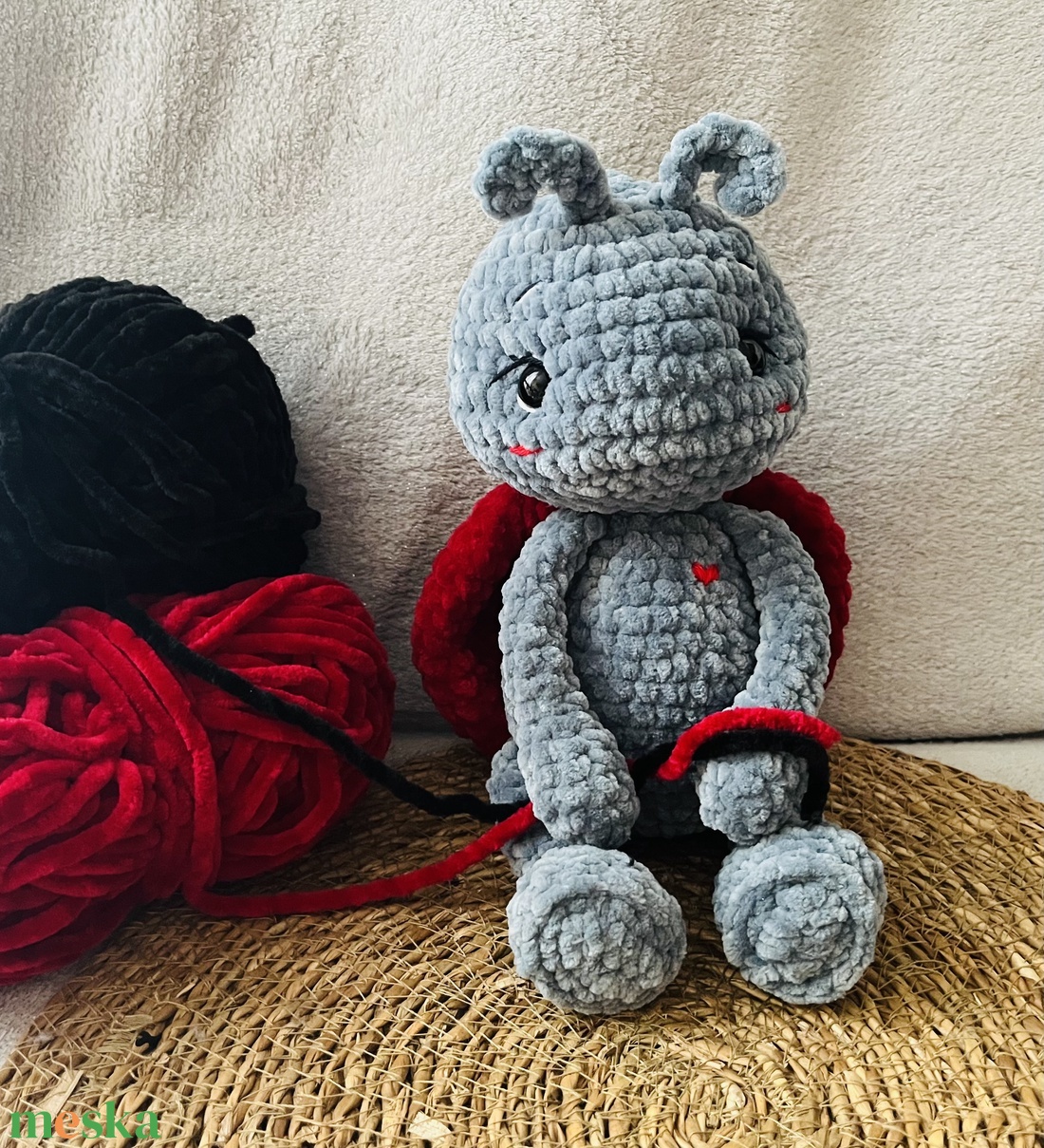 Amigurumi katica - játék & sport - plüssállat & játékfigura - más figura - Meska.hu