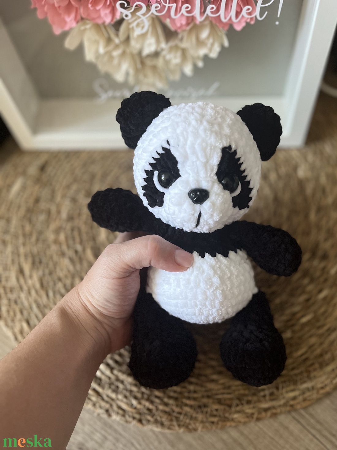 Horgolt Panda - játék & sport - plüssállat & játékfigura - maci - Meska.hu Horgolt Panda - játék & sport - plüssállat & játékfigura - maci - Meska.hu