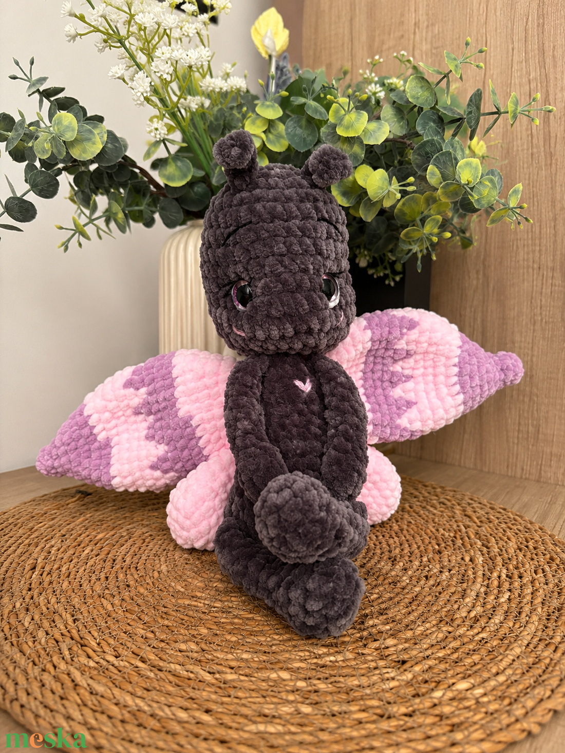 Amigurumi pillangó - játék & sport - plüssállat & játékfigura - más figura - Meska.hu