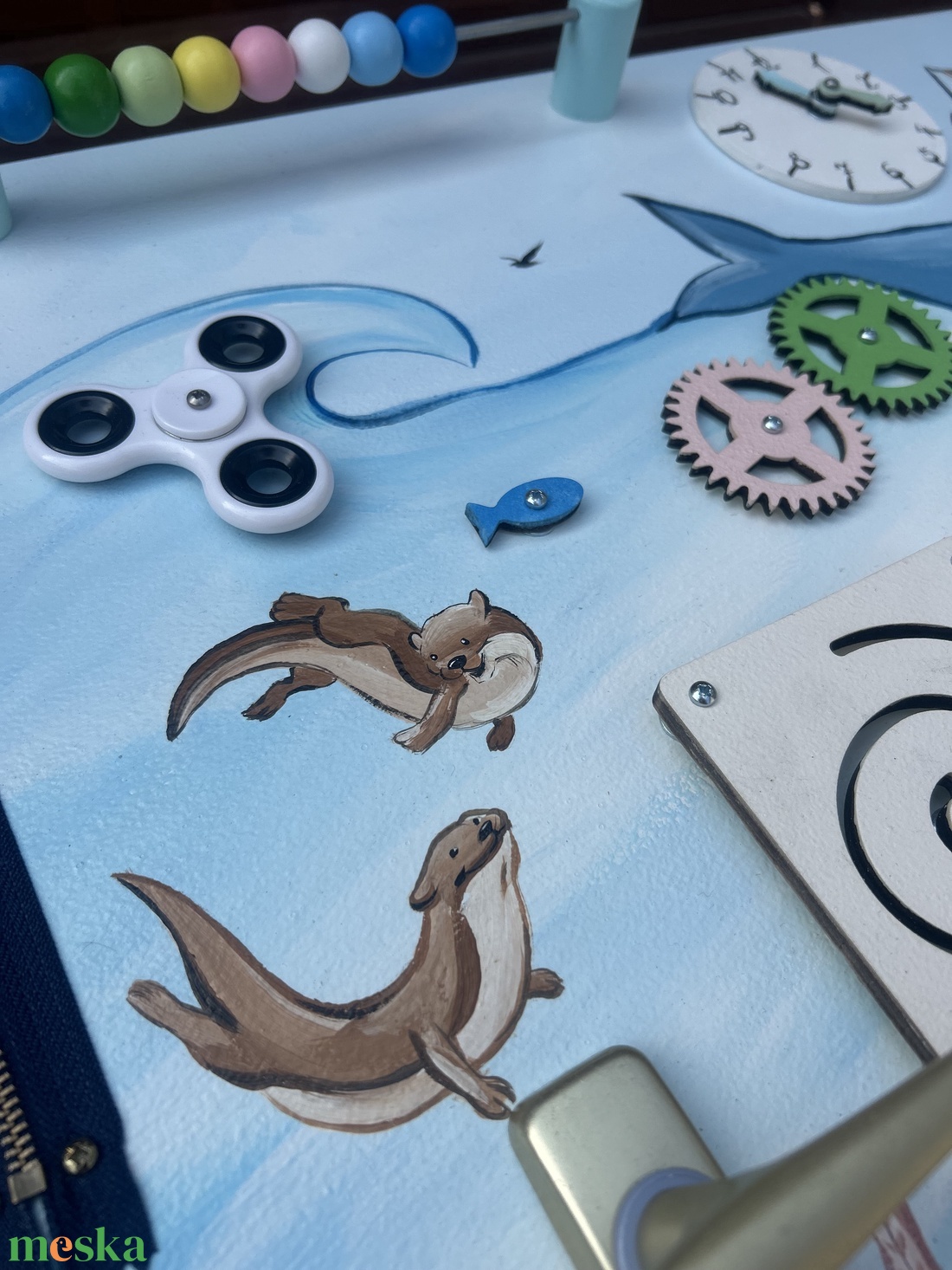 Víz alatt Matatófal - otthon & életmód - babaszoba, gyerekszoba - babaszoba dekoráció - Meska.hu