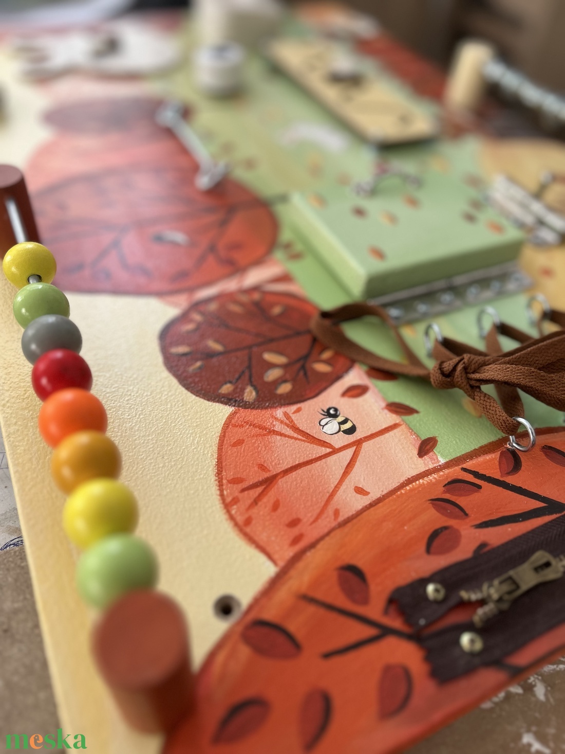 Erdőben Matatófal - otthon & életmód - babaszoba, gyerekszoba - babaszoba dekoráció - Meska.hu