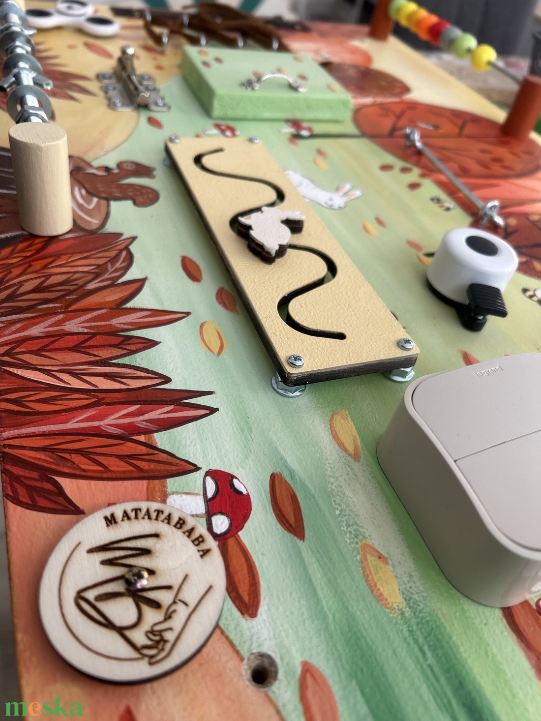 Erdőben Matatófal - otthon & életmód - babaszoba, gyerekszoba - babaszoba dekoráció - Meska.hu