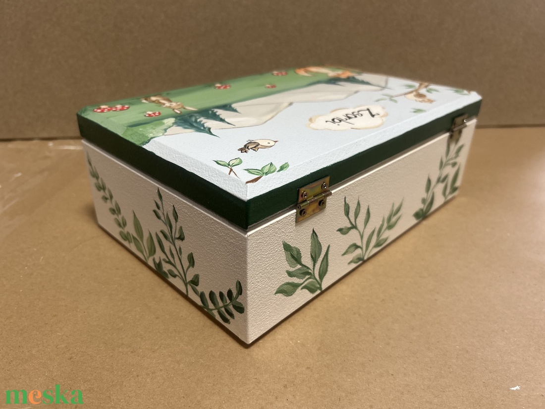 Emlékőrző doboz  - otthon & életmód - babaszoba, gyerekszoba - babaszoba dekoráció - Meska.hu
