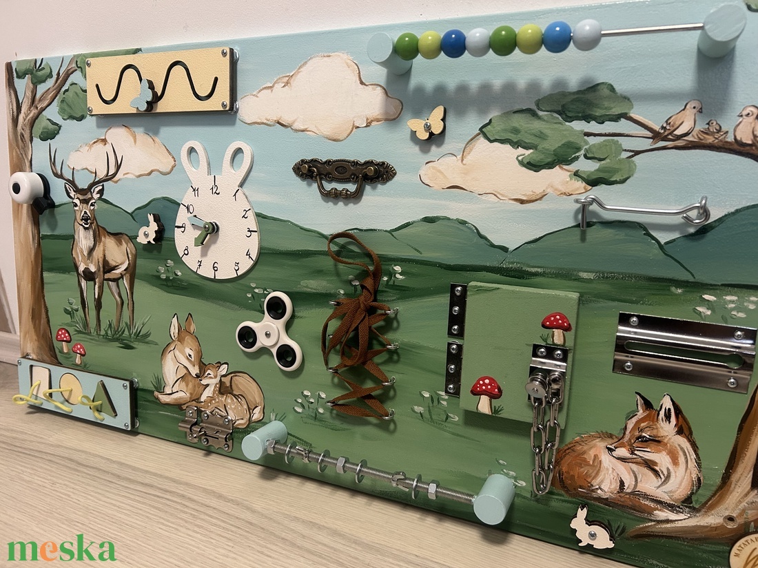 Szarvasos Testvér Matatófal - otthon & életmód - babaszoba, gyerekszoba - babaszoba dekoráció - Meska.hu