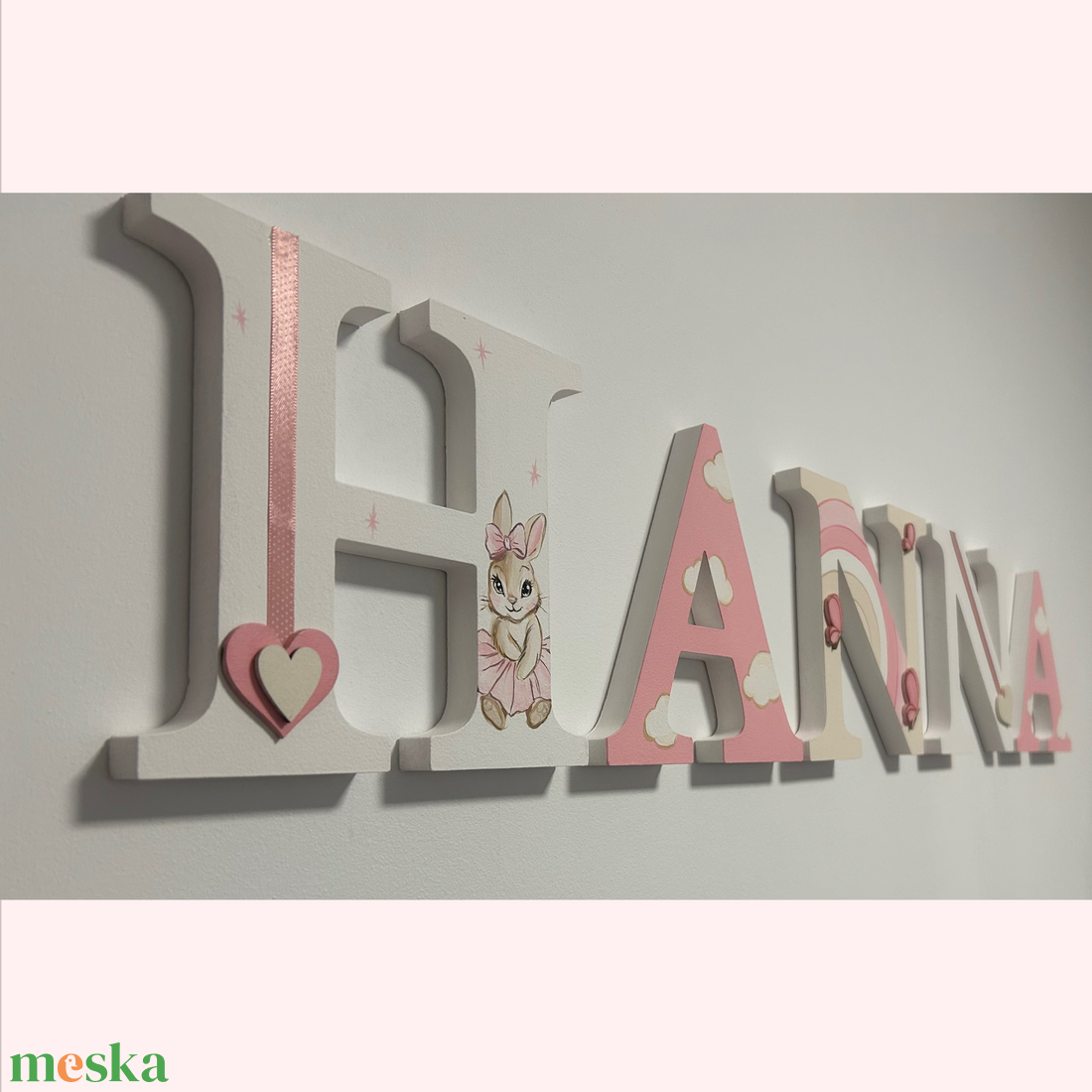 Bababetű  - otthon & életmód - babaszoba, gyerekszoba - babaszoba dekoráció - Meska.hu