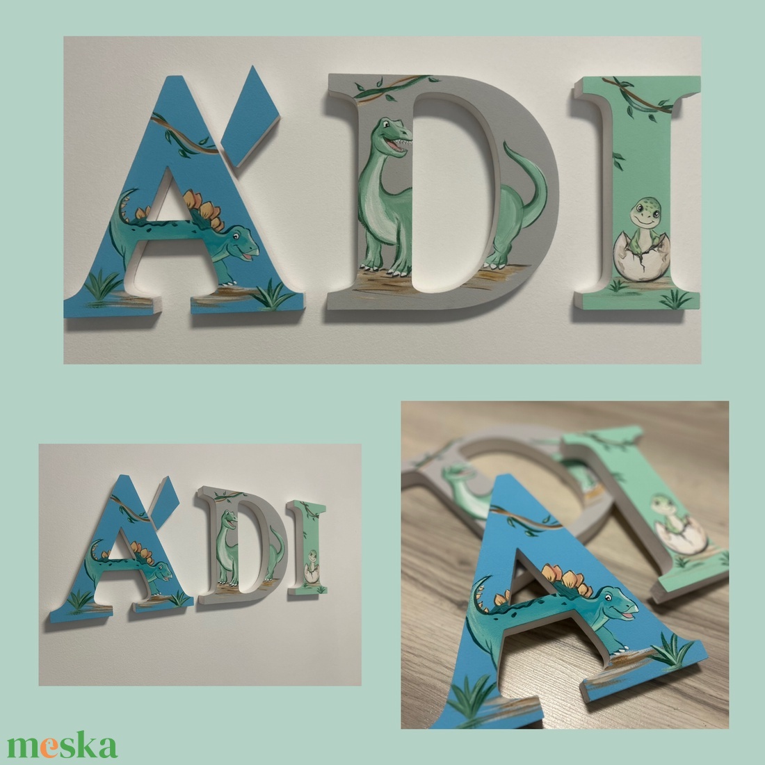 Bababetű  - otthon & életmód - babaszoba, gyerekszoba - babaszoba dekoráció - Meska.hu