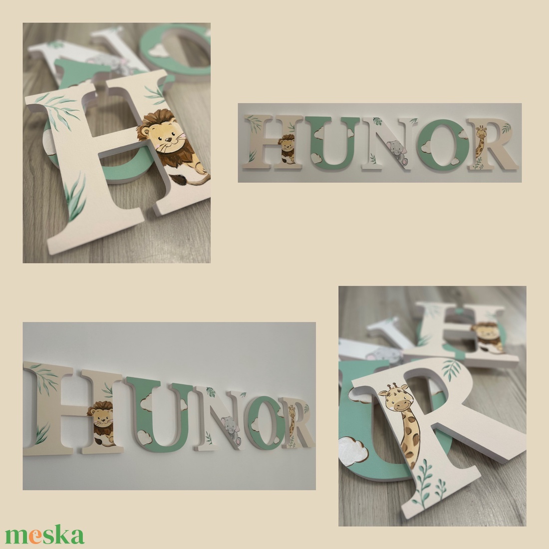 Bababetű  - otthon & életmód - babaszoba, gyerekszoba - babaszoba dekoráció - Meska.hu