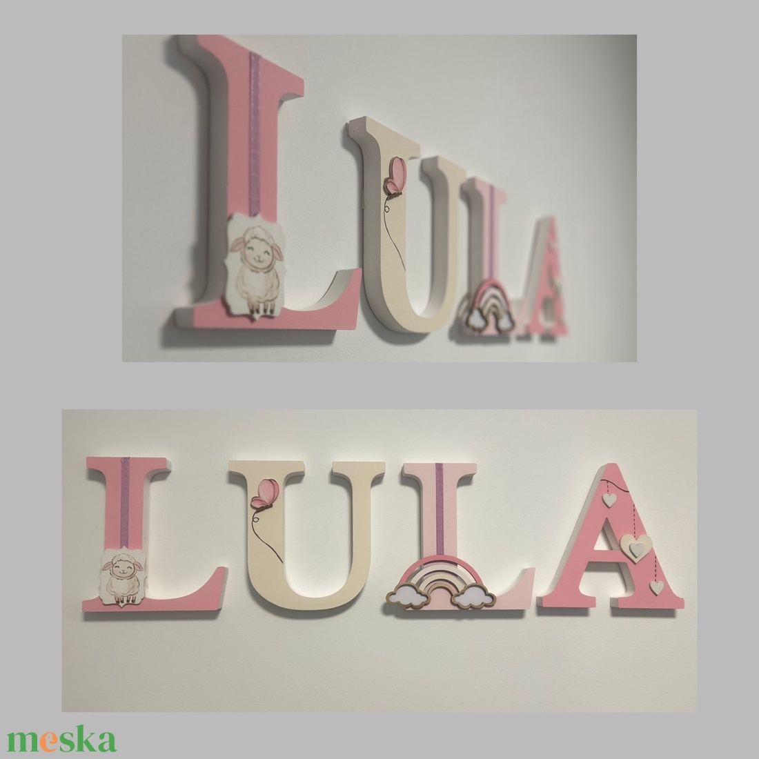 Bababetű  - otthon & életmód - babaszoba, gyerekszoba - babaszoba dekoráció - Meska.hu