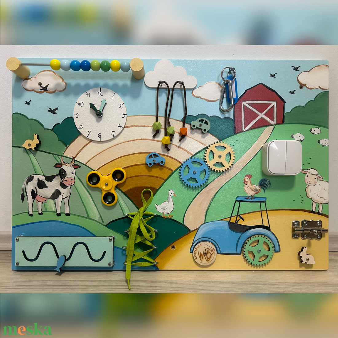 Farmos Matatófal  - otthon & életmód - babaszoba, gyerekszoba - babaszoba dekoráció - Meska.hu