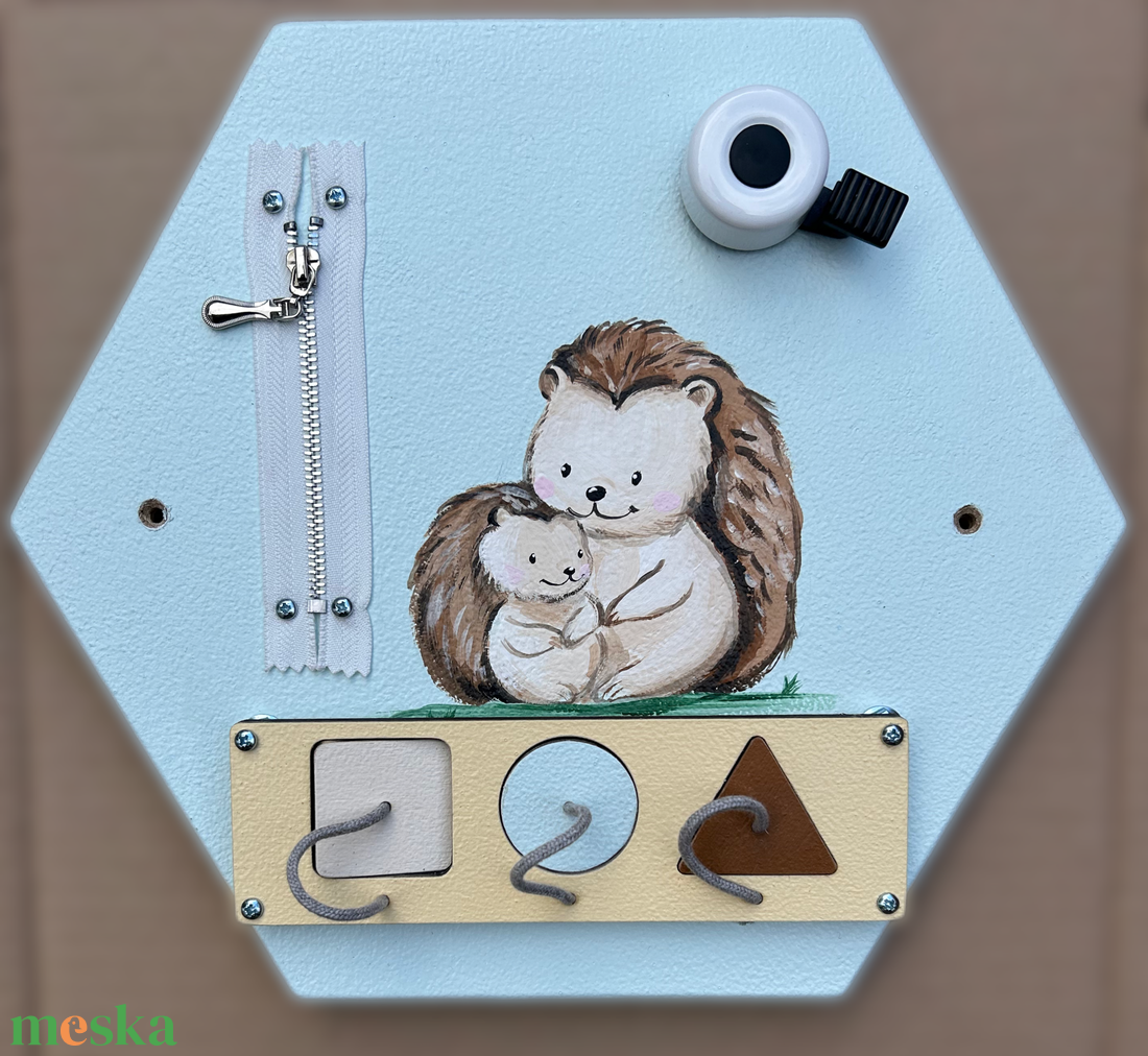 MatataHexa moduláris hexagon Matatófalak - baba - mama - baba játékok - matatófal - Meska.hu