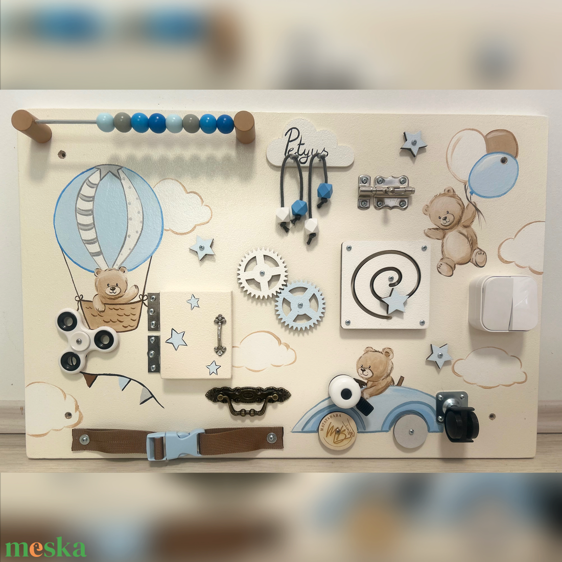 Macis Matatófal  - baba - mama - baba játékok - matatófal - Meska.hu