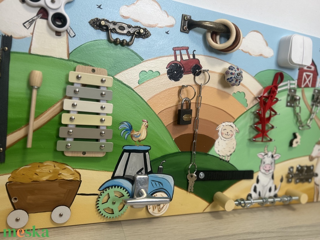 Tanyasi élet Testvér Matatófal - baba - mama - baba játékok - matatófal - Meska.hu