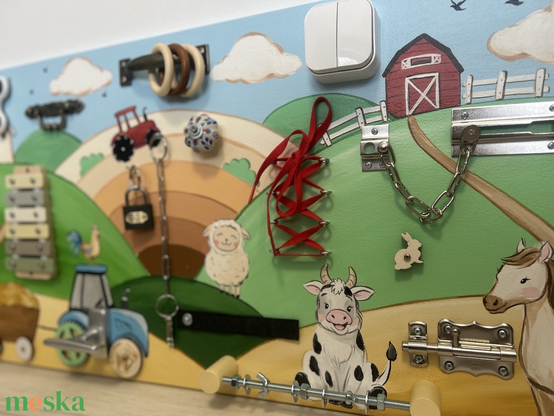 Tanyasi élet Testvér Matatófal - baba - mama - baba játékok - matatófal - Meska.hu