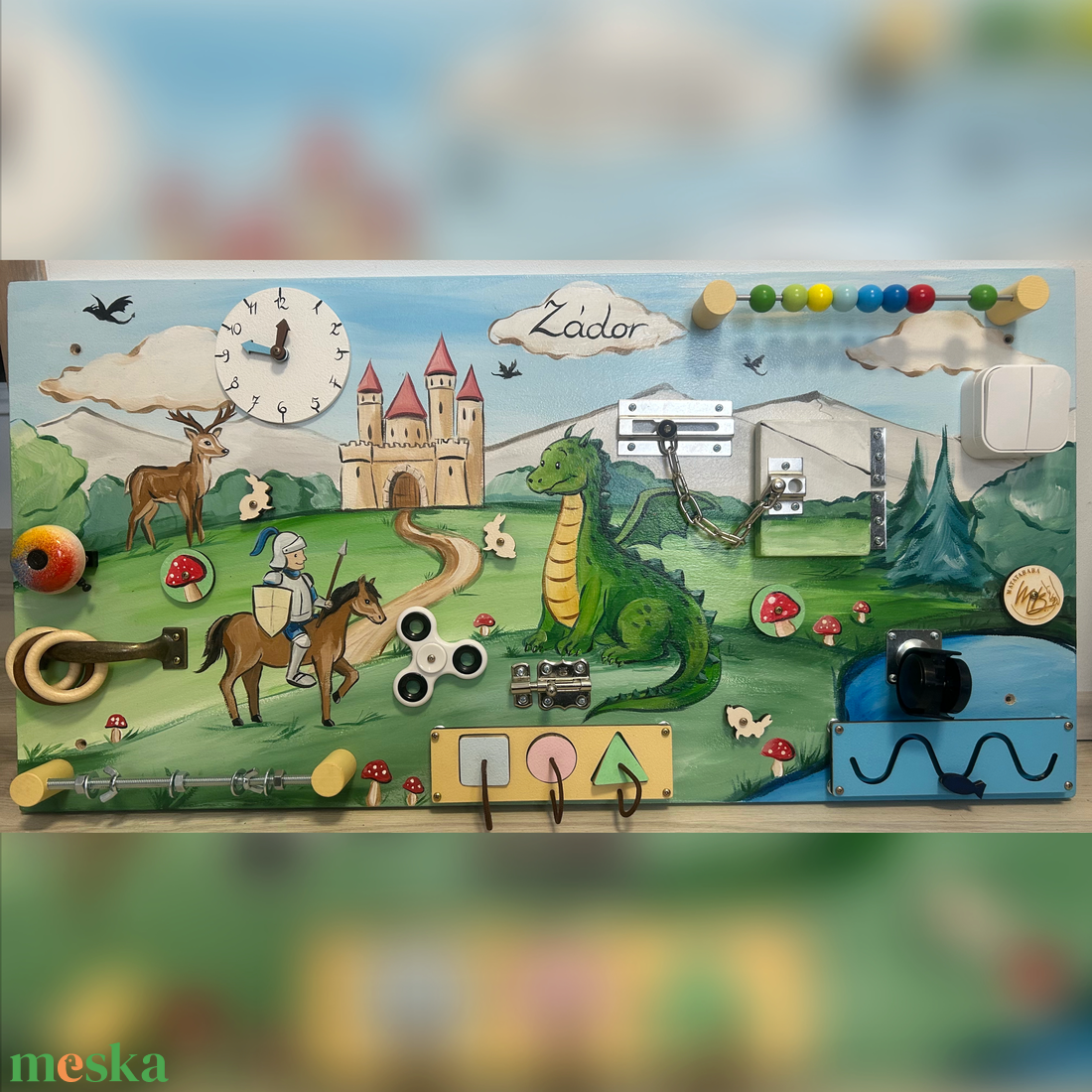 Sárkányos Testvér Matatófal  - baba - mama - baba játékok - matatófal - Meska.hu