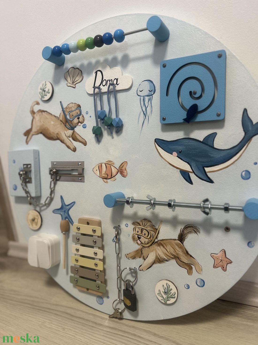 Buborék Matatófal  - játék & sport - készségfejlesztő és logikai játék - oktató játékok - Meska.hu