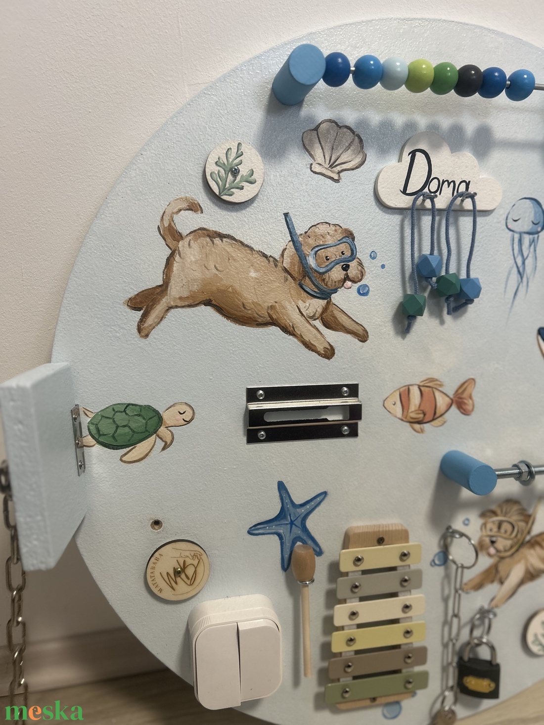 Buborék Matatófal  - játék & sport - készségfejlesztő és logikai játék - oktató játékok - Meska.hu