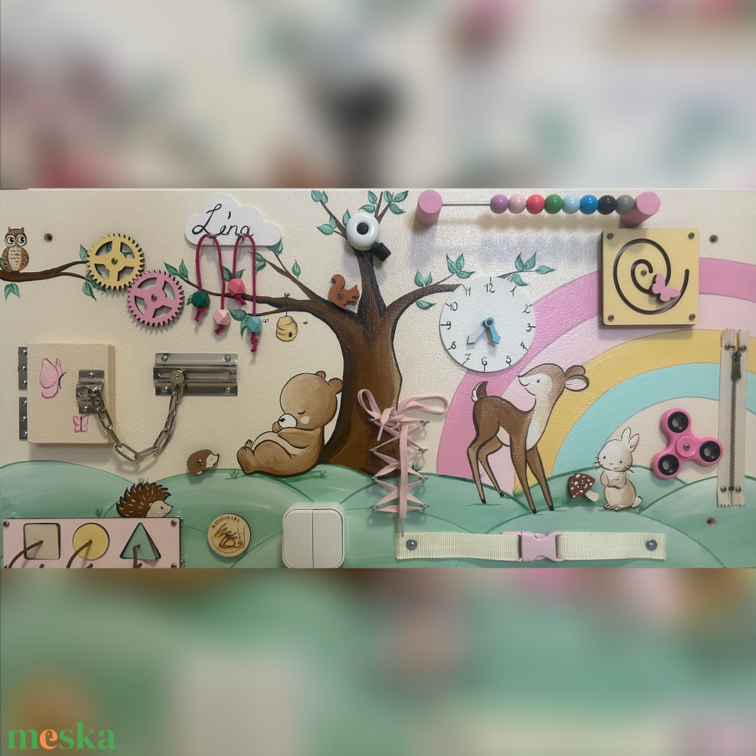 Szivárványos Testvér Matatófal - baba - mama - baba játékok - matatófal - Meska.hu