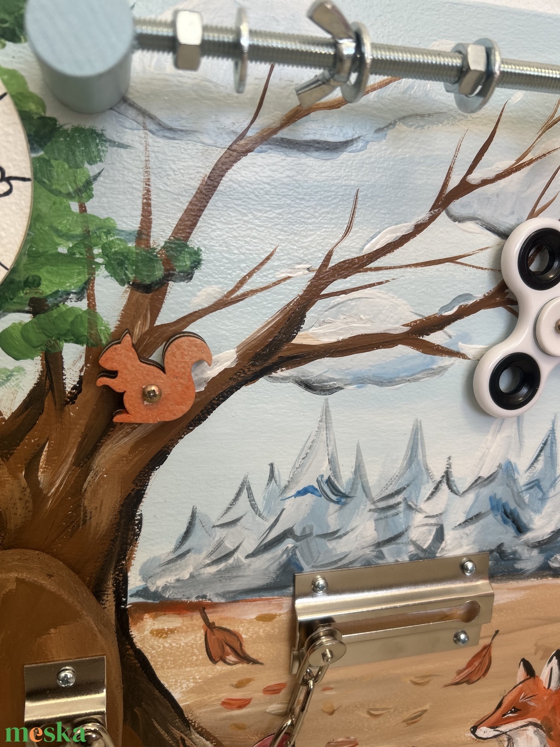 Négy Évszak Matatófal  - baba - mama - baba játékok - matatófal - Meska.hu