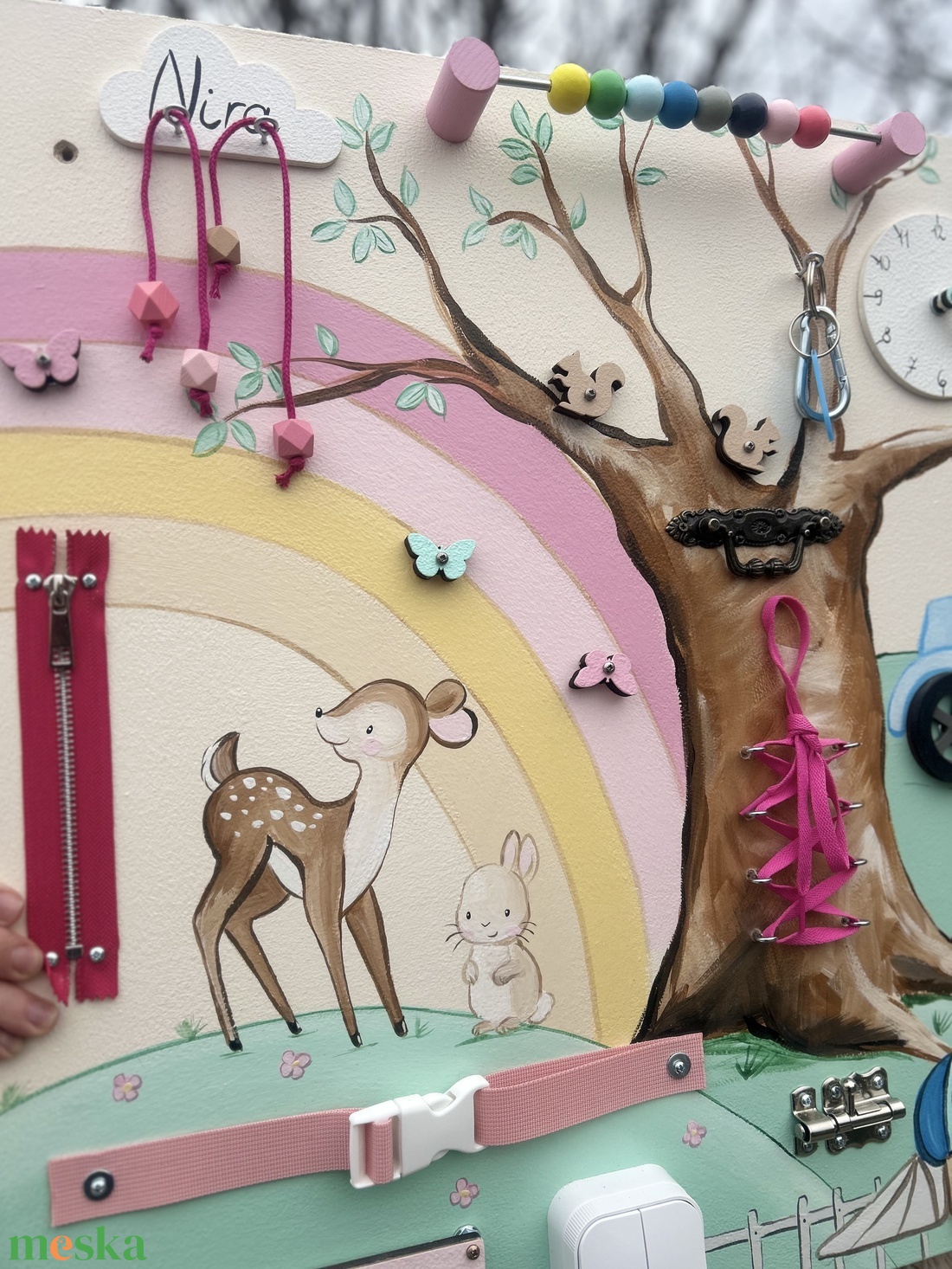 Fiús- Lányos Matatófal - baba - mama - baba játékok - matatófal - Meska.hu